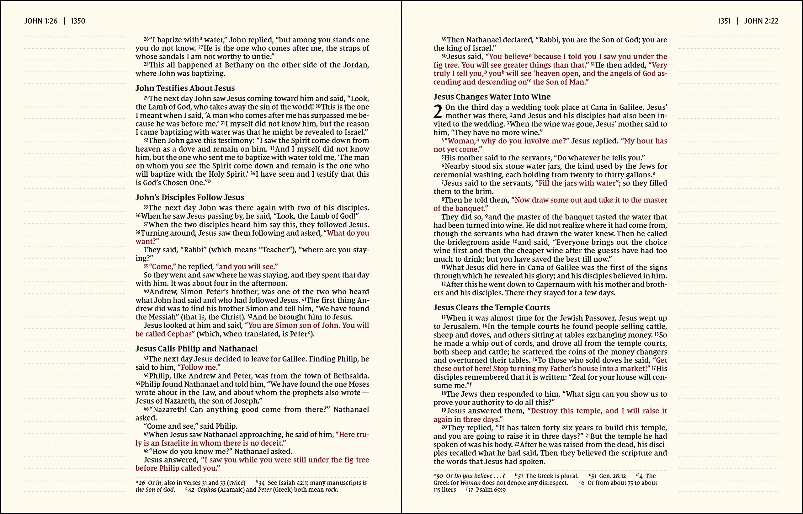 NIV, Artisan Collection Bible, Gilded Edges, Red Letter Edition, Comfort Print - Image 68