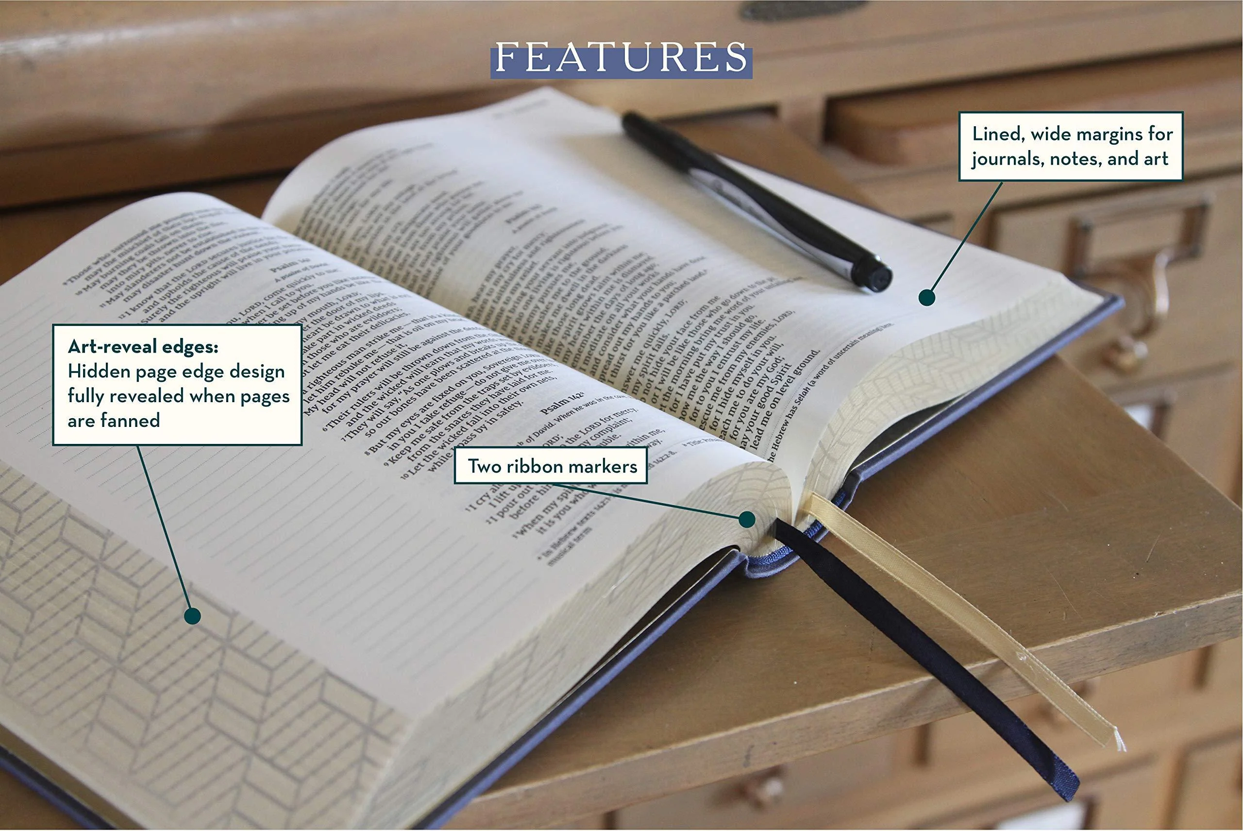 NIV, Artisan Collection Bible, Gilded Edges, Red Letter Edition, Comfort Print - Image 78