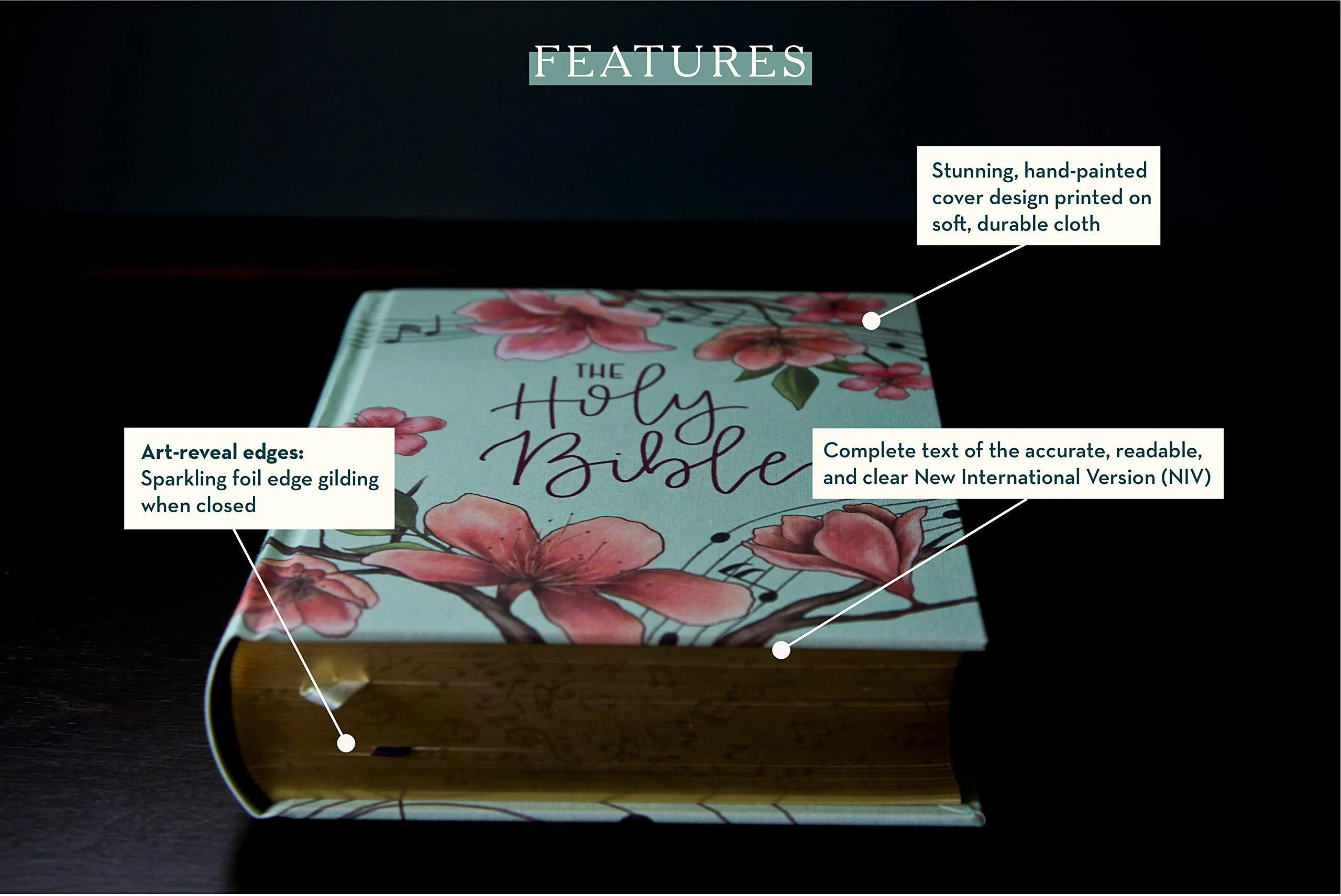 NIV, Artisan Collection Bible, Gilded Edges, Red Letter Edition, Comfort Print - Image 90