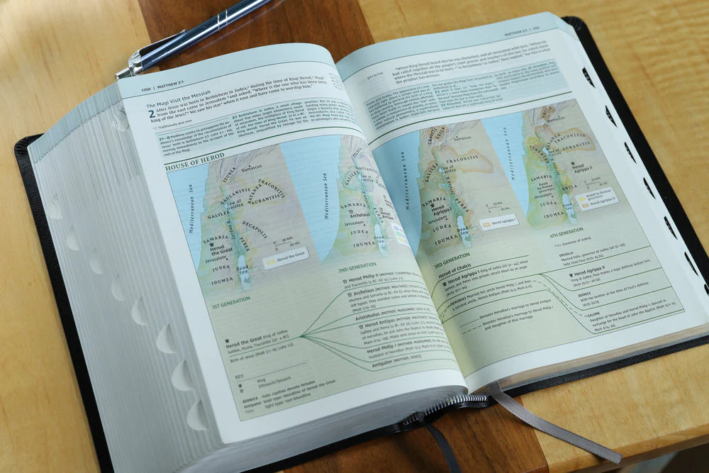NIV, Biblical Theology Study Bible, Comfort Print: Follow God’s Redemptive Plan as It Unfolds throughout Scripture - Image 86