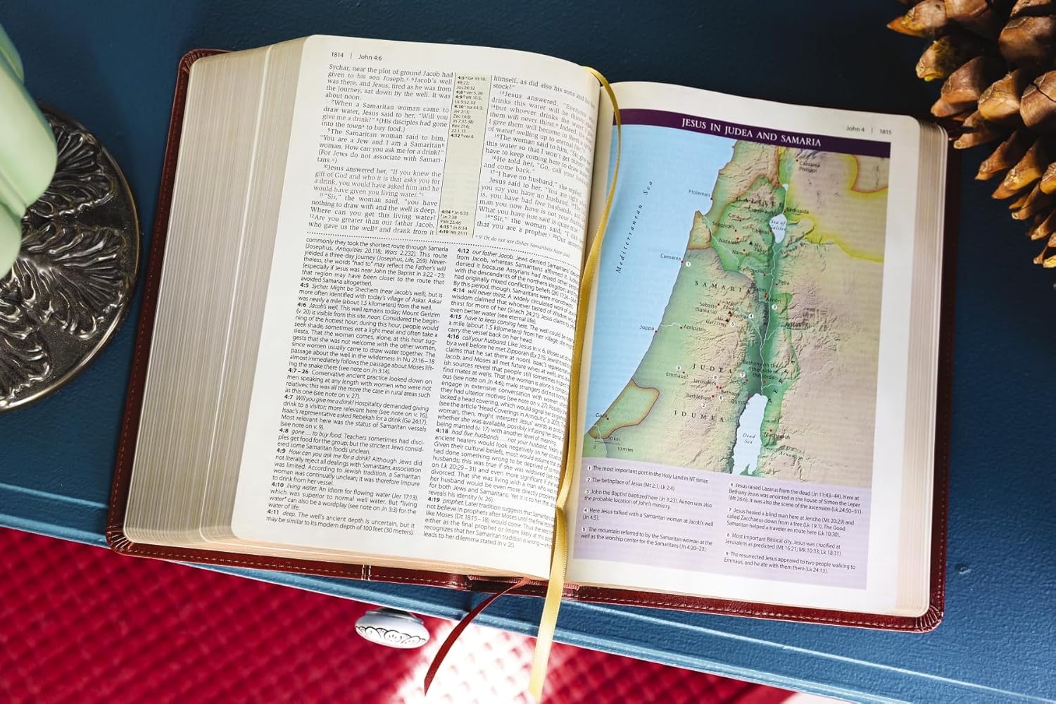NIV, Cultural Backgrounds Study Bible, Red Letter Edition: Bringing to Life the Ancient World of Scripture - Image 58