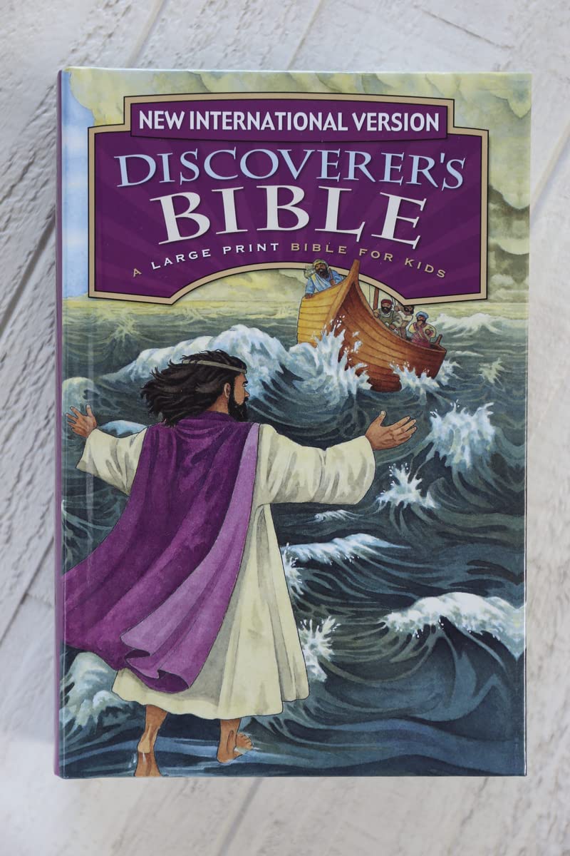 NIV, Discoverer's Bible, Large Print, Hardcover - Image 3