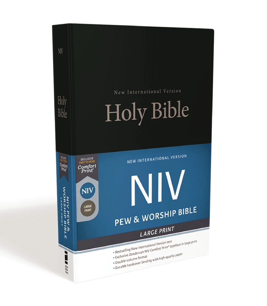 NIV, Church Bible (Pew Bible), Large Print, Hardcover, Comfort Print - Image 3