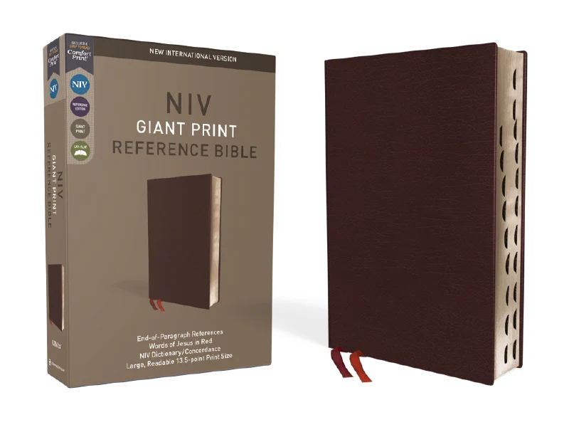 NIV, Reference Bible, Giant Print, Red Letter Edition, Comfort Print - Image 10