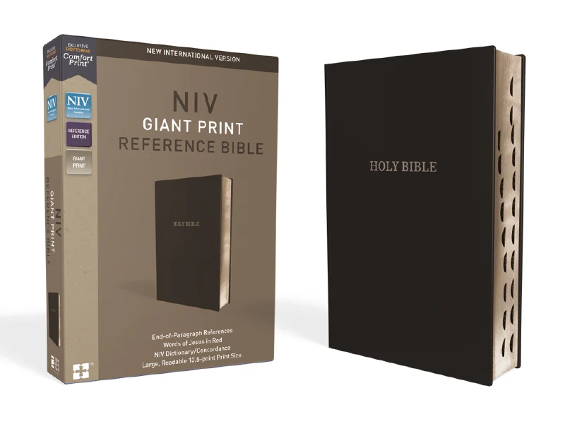 NIV, Reference Bible, Giant Print, Red Letter Edition, Comfort Print - Image 5