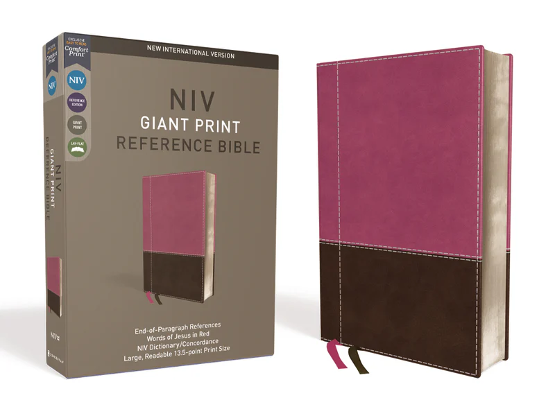 NIV, Reference Bible, Giant Print, Red Letter Edition, Comfort Print - Image 7