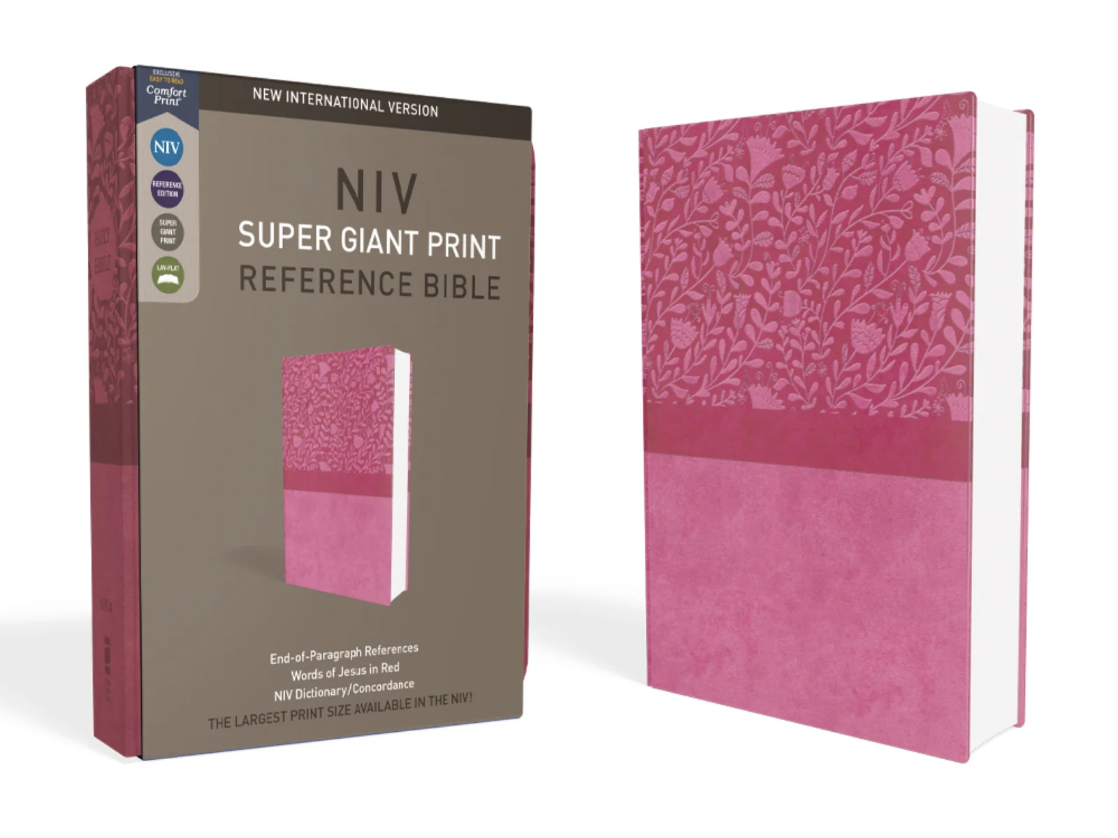 NIV, Super Giant Print Reference Bible, Red Letter Edition, Comfort Print - Image 4