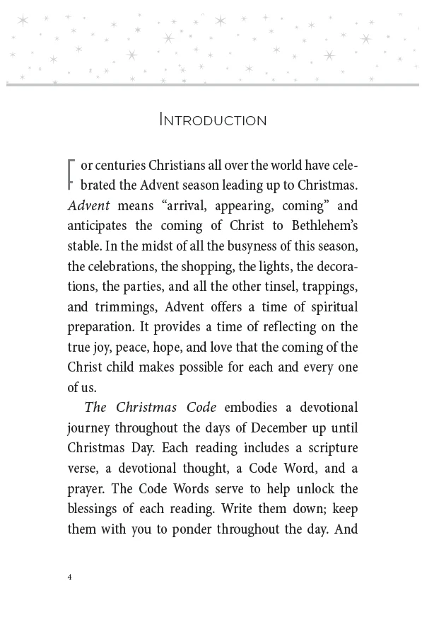 The Christmas Code: Daily Devotions Celebrating the Advent Season (A 25-Day Devotional) – The Perfect Christian Holiday Gift - Image 6