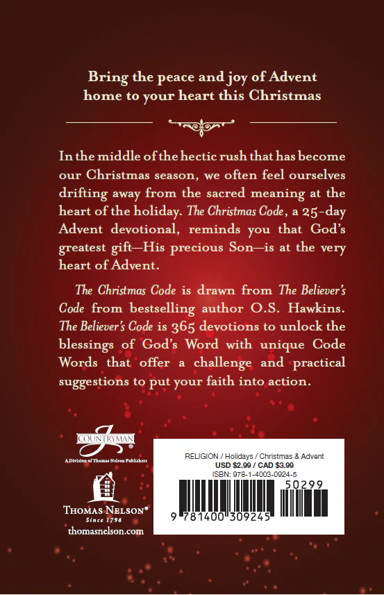The Christmas Code: Daily Devotions Celebrating the Advent Season (A 25-Day Devotional) – The Perfect Christian Holiday Gift - Image 9