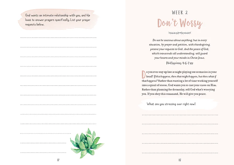 The Weekly Prayer Project: A Challenge to Journal, Pray, Reflect, and Connect with God - Image 5