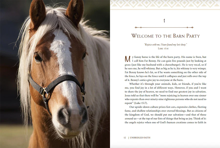 Unbridled Faith: 100 Devotions from the Horse Farm - A Daily Devotional - The Perfect Christian Gift for Horse Lovers and Equestrian Enthusiasts - Image 3